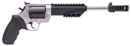 Taurus 2460105RH Raging Hunter  460 S&W Mag 5rd 10.50" Matte Black Oxide Barrel & Cylinder Matte Stainless Steel Frame Black Rubber with Integrated Cushion Insert Grip