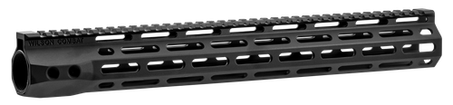 Wilson Combat TRMLOK15 M-LOK Rail  AR-15 Black Hardcoat Anodized 6005A-T5 Aluminum 15" M-LOK