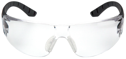 Pyramex PYSBG9610ST Endeavor Glasses Clear Lens Anti-Fog Black-Gray Frame
