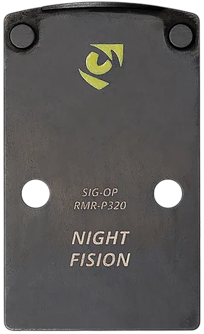 Night Fision SIGOPRMRP320 Black Stainless Steel Fits  Trijicon RMR, Holosun 507C Compatible w/ Sig Sauer Pro Cut