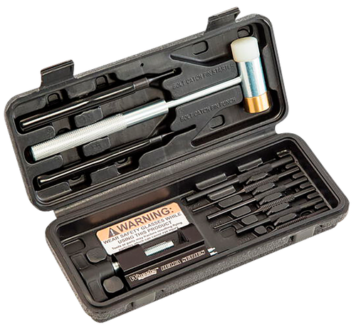 Wheeler 952636 AR15 Hammer & Roll Pin Punch Set Black Steel AR Platform Firearm