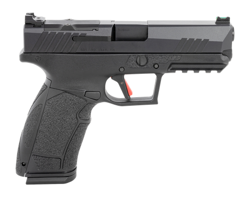 Tisas Arms 15000100 PX-9 Gen3 Duty 9mm Luger 20+1 4.12" Black Carbon Steel Optic Ready/Serrated Slide, Black Polymer Frame w/Picatinny Rail, Rubber Grip, RMR Footprint
