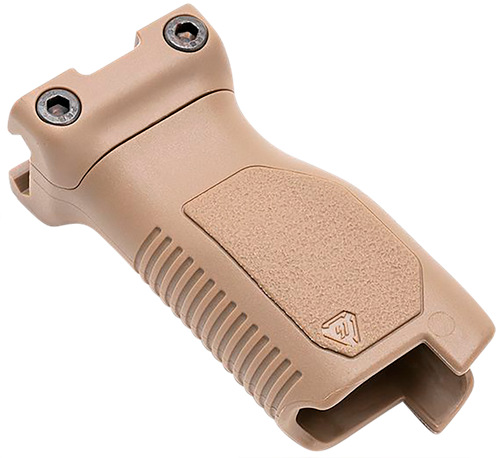 Strike Industries ARCMAGLFDE Angled Vertical Grip Long Flat Dark Earth Polymer with Cable Management Storage for M-LOK Rail
