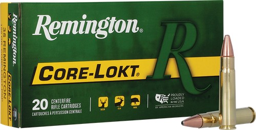 Remington Ammunition 21491 Core-Lokt  35Rem 150gr Soft Point Core-Lokt 20 Per Box/10 Case