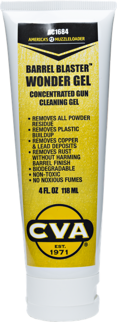 CVA AC1684 Barrel Blaster Wonder Gel Against Lead Build Up 4 oz Squeeze Tube