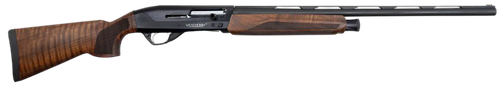 Weatherby EUC22024PGM Element II Upland Compact 20 Gauge Semi-Auto 3" 2+1 24" Black Vent Rib Bore Barrel, Black Receiver, Fixed Walnut Stock