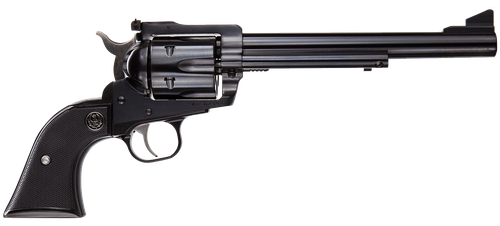 Ruger 0455 Blackhawk  45 Colt (Long Colt) 6rd 7.50" Blued Alloy Steel Barrel, Cylinder & Frame, Black Checkered Rubber Grip, Transfer Bar Safety, Exposed Hammer