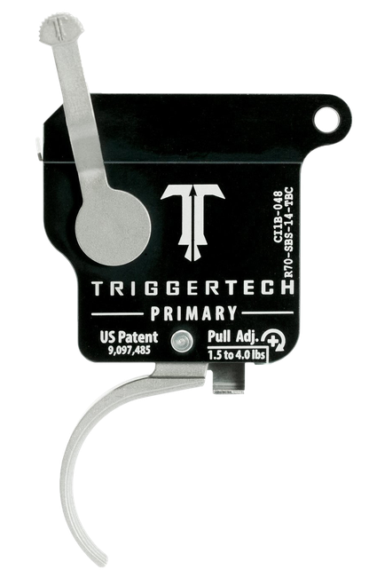 TriggerTech R70SBS14TBC Primary  Single-Stage Traditional Curved Trigger with 1.50-4 lbs Draw Weight for Remington 700 Right
