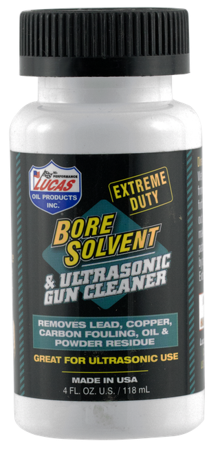 Lucas Oil 10907 Extreme Duty Bore Solvent Against Rust and Corrosion 4 oz Jar
