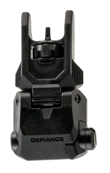Kriss USA DAFSBL00 Defiance Front Flip-Up Black AR-15 Low Profile Steel