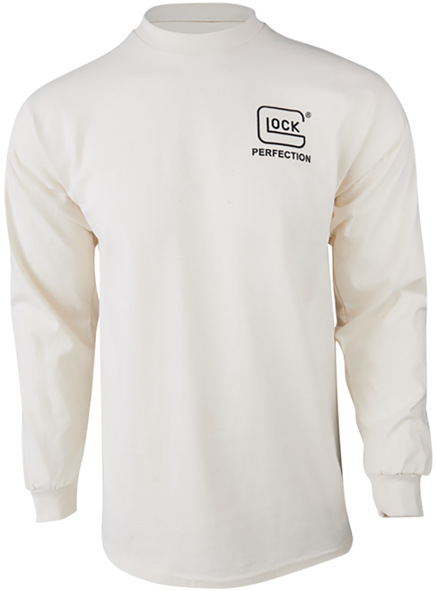Glock AP96075 Born In Austria  Tan Pre-Shrunk Cotton Long Sleeve 2XL