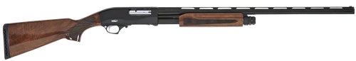 TriStar 23129 Cobra III  Full Size 12 Gauge Pump 3" 5+1 28" Black Vent Rib Barrel, Black Steel Receiver, Fixed Walnut Stock, Beretta/Benelli Mobil Choke Tube, Right Hand