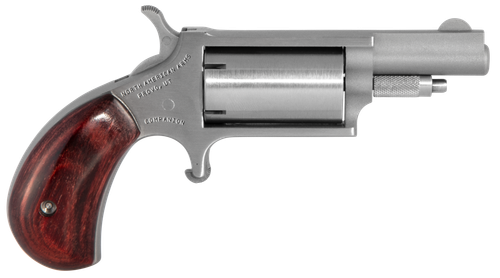 North American Arms 22MCBK Super Companion Cap & Ball Kit Small Frame #11 Percussion 5 Shot, 1.63" Stainless Steel Barrel, Cylinder & Frame, Rosewood Birdshead Grip, Exposed Hammer