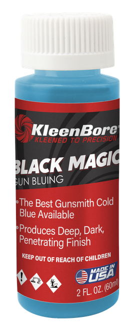 KleenBore GB2 Black Magic Gun Bluing 2 oz. Bottle