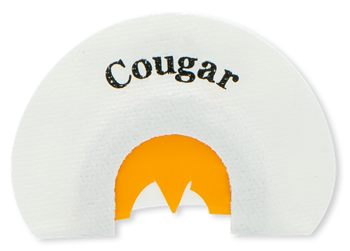 Rolling Thunder Game Call TC004-COUG Cougar Diaphragm Call 3 Reed Bat Wing Cut Attracts Turkey Species