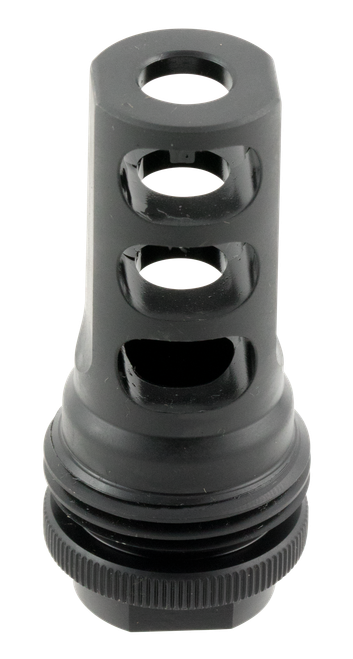 SilencerCo AC1282 ASR Muzzle Brake 30 Cal 1/2"-28 tpi Black