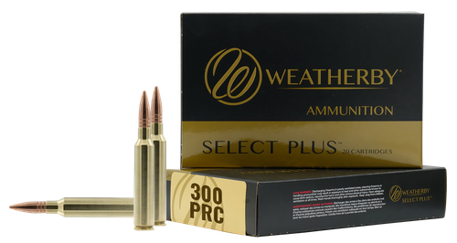 Weatherby R300P205EH Select Plus  300PRC 205gr Jacketed Hollow Point 20 Per Box/10 Case