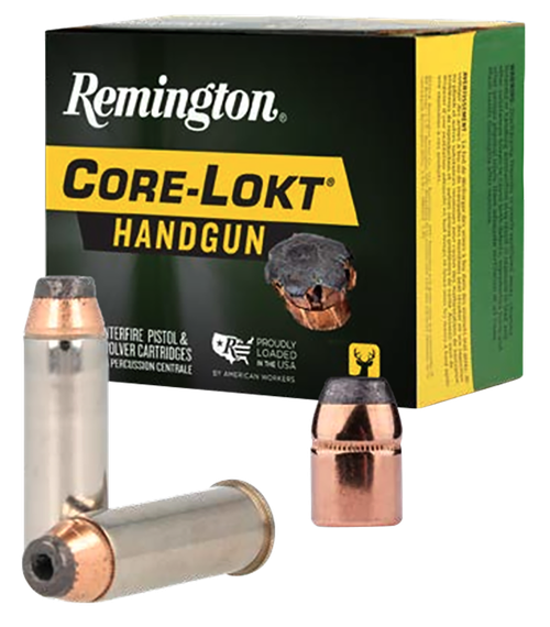 Remington Ammunition R20231 Core-Lokt Handgun 10mmAuto 200gr Jacketed Hollow Point 20 Per Box/10 Case