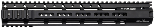 BCM RAIDERM13556BLK RAIDER-M13 Rail  Black Anodized 13.00" M-LOK Free-Floating Style Made of Aluminum for AR-Platform
