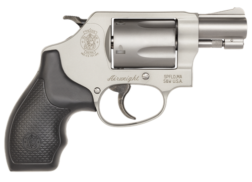 Smith & Wesson 163050 Model 637 *CA Compliant 38 S&W Spl +P 5 Shot 1.88" Stainless Steel Barrel/Cylinder, Matte Silver Aluminum Alloy J-Frame, Integral Front Sight, Internal Lock