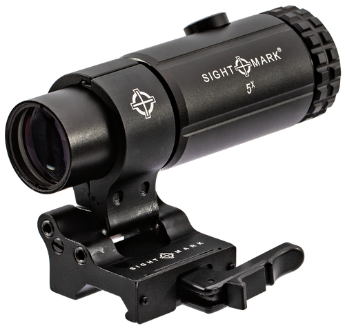 Sightmark SM19064 T-5 Magnifier 5X  with Flip to Side Mount Matte Black 5 x 23 mm