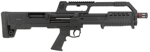 Escort HEBP20180001 BullTac PX 20 Gauge Pump 3" 5+1 18" Black Stainless Steel Barrel, Black Aluminum/Polymer Receiver w/Picatinny Rail, Black Bullpup Synthetic Stock, Black Grip