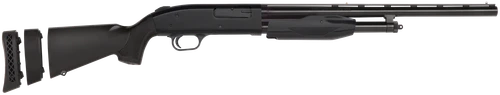 Mossberg 50485 510 Super Bantam Youth 20 Gauge 3" 3+1 18.50" Vent Rib Barrel, Dual Extractors, EZ-Reach Forend, Blued Metal Finish, Synthetic Stock w/Adjustable LOP Spacer, Includes Accu-Set Chokes