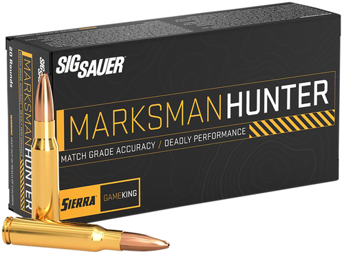 Sig Sauer E3006GK16520 Marksman Hunter  30-06Springfield 165gr 20 Per Box/10 Case