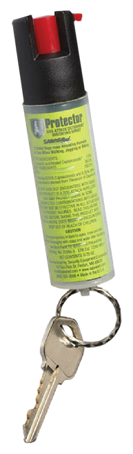 Sabre SRPK02 Dog Spray  Capsaicin Range 12 ft 0.75 oz Includes Key Ring