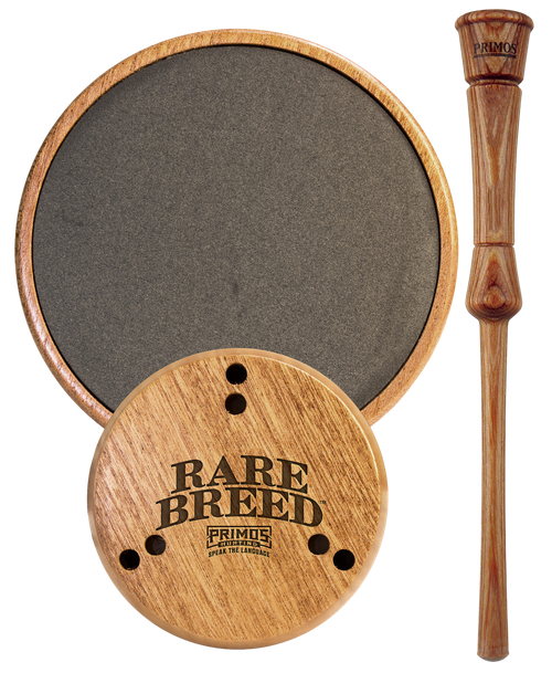 Primos PS2904 Rare Breed  Friction Call Attracts Turkeys Natural Wood/Slate