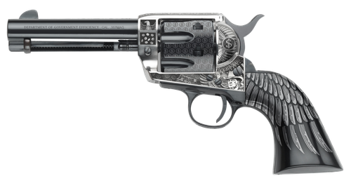 Pietta GW357DOGE434NMB Great Western II D.O.G.E. Sports South Exclusive 357 Mag 6rd 4.75"