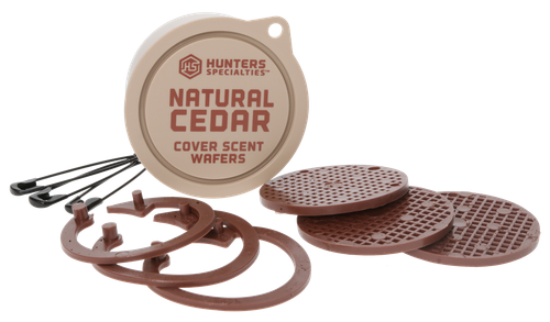 Hunters Specialties HS-01023 Scent Wafers  Cover Scent Natural Cedar Scent Wafer