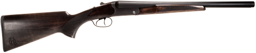 Heritage Mfg BL1218BK Badlander  Full Size 12 Gauge Break Open 2rd 18.50" Black Chrome Side By Side Barrel & Receiver, Fixed Turkish Walnut Stock