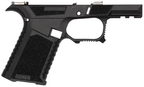 Sct Manufacturing 225020100 Sub Compact  Compatible w/ Glock 43X/48 Black Stainless Steel Frame/ Aggressive Texture Grip Includes Locking Block