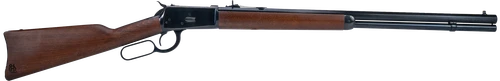 Heritage Mfg H9204524F1 92 Ranch Hand 45 Colt (Long Colt) 12rd 24" Black Polished Octagon Barrel, Black Polished Alloy Steel Receiver, Fixed Hardwood Stock