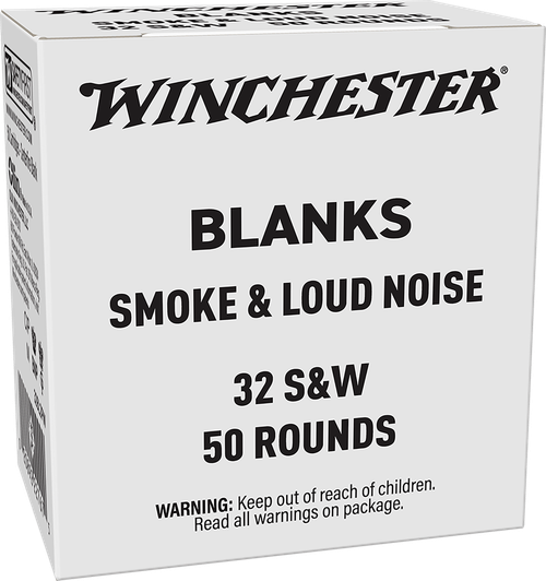 Winchester Ammo 32BL2PW Super X Blank 32S&W 50 Per Box/100 Case