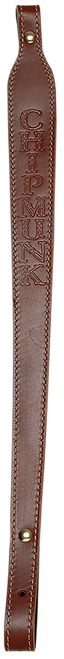 Chipmunk 80021 Rifle Sling  Brown Leather Adjustable OAL