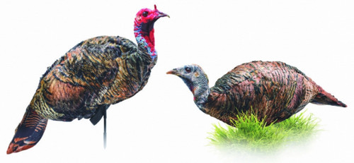 MONTANA DECOY TURKEY MISS PURR FECT PAIR