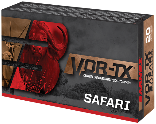 Barnes Bullets 22014 VOR-TX Safari 375H&H Mag 300gr Barnes TSX Flat Base 20 Per Box/10 Case