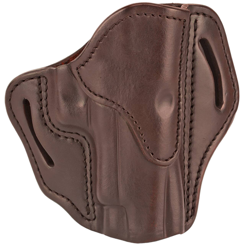 1791 Gunleather BH23SBRR BH2.3  OWB Size 2.3 Signature Brown Leather Belt Slide Compatible w/Glock 17/Sig P226/HK VP9 Right Hand