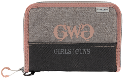 Girls With Guns 9072 Roses Are Gold  Gray w/Rose Gold Accents Polyester Holds Handgun