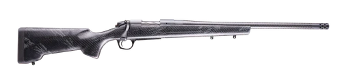Bergara Rifles B14S1214CF B-14 Cima CF 22 Creedmoor 4+1 20" Carbon Fiber CURE Threaded Barrel, Sniper Gray Cerakote Steel Drilled & Tapped Receiver, Carbon Fiber w/Black & Gray Sponge Accents RTM Spor