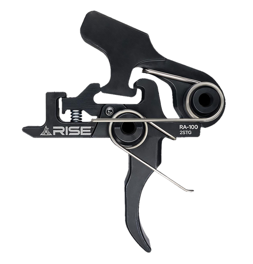 Rise Armament RA100BLK RA-100 Trigger Black Nitride Curved Fits AR-Platform