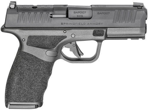 Springfield Armory HCP9379BOSP15 Hellcat Pro OSP Compact 9mm Luger 15+1 3.70" Black Melonite Steel Barrel & Optic Ready/Serrated Slide, Black Polymer Frame w/Picatinny Rail, Textured Grip