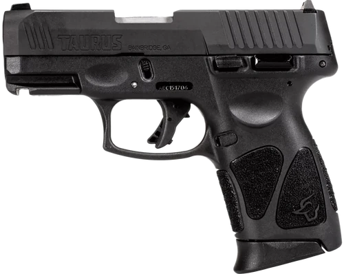 Taurus 1G3C4031 G3C  Compact Frame 40 S&W 10+1 3.26" Matte Stainless Steel Barrel, Matte Black Tenifer Serrated Steel Slide, Black Polymer Frame w/Picatinny Rai,l Black Polymer Grip, Right Hand