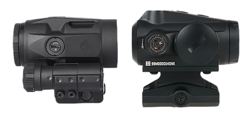 Sig Sauer Electro-Optics SORJ5101 Romeo5 Gen II w/Juliet 3 Magnifier Black 1x20mm/3x22mm, 2 MOA Red Dot/Micro Magnifier