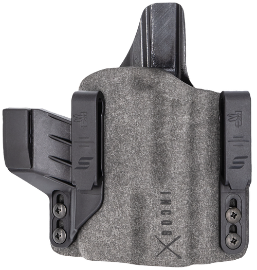 Safariland INCOG0750A0CX261 Incog X  IWB Gray Cordura, Fits Sig P320 Belt Clip Mount, Right Hand