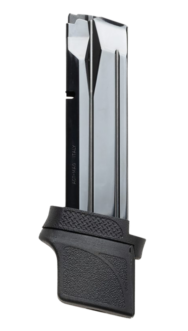 Xtech Tacitcal XTT140FPCEXTMAG   22rd 9mm Fits FPC & M&P9 Compact Black Stainless Steel