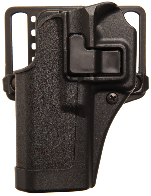 Blackhawk 410520BKL Serpa CQC  OWB Size 20 Matte Black Polymer Belt Loop/Paddle Fits S&W J Frame Fits 2" Barrel Left Hand