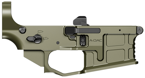 Radian Weapons R0391 A-DAC 15 Lower Receiver OD Green, Fully Ambi Controls, Talon 45/90 Safety, Ext. Bolt Catch, Left-Side Mag Release, Right-Side Bolt Release, Enhanced Takedown Pins